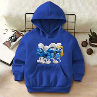 moletom_infantil_agasalho_felpado_unissex_menino_menina_smurf_2025 em Oferta na Shopee