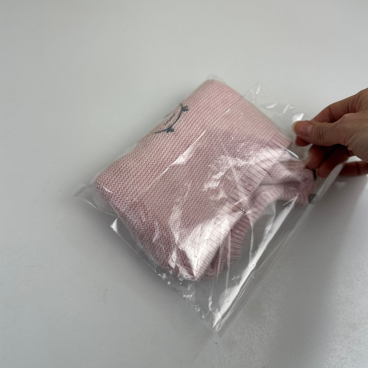 Kit 100 Embalagem Transparente Para Armazenamento de roupas Sem Aba Alta Qualidade Saco Plastico