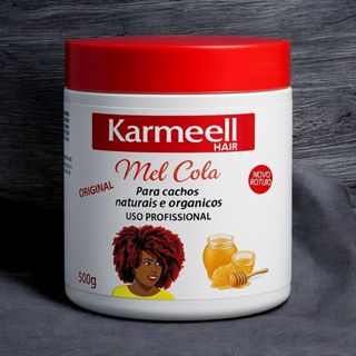 Karmeell hair(Mel Cola) para cabelos cacheados e crespos 500g em Oferta na Shopee