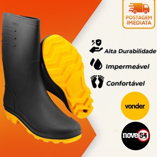 Bota PVC Chuva Motociclista Moto Impermeável em Oferta na Shopee