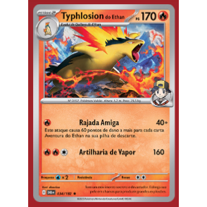 Cartas de Pokémon Original | DECK TYPHLOSION DO ETHAN | COMPLETE SEU DECK | Escolha a sua!