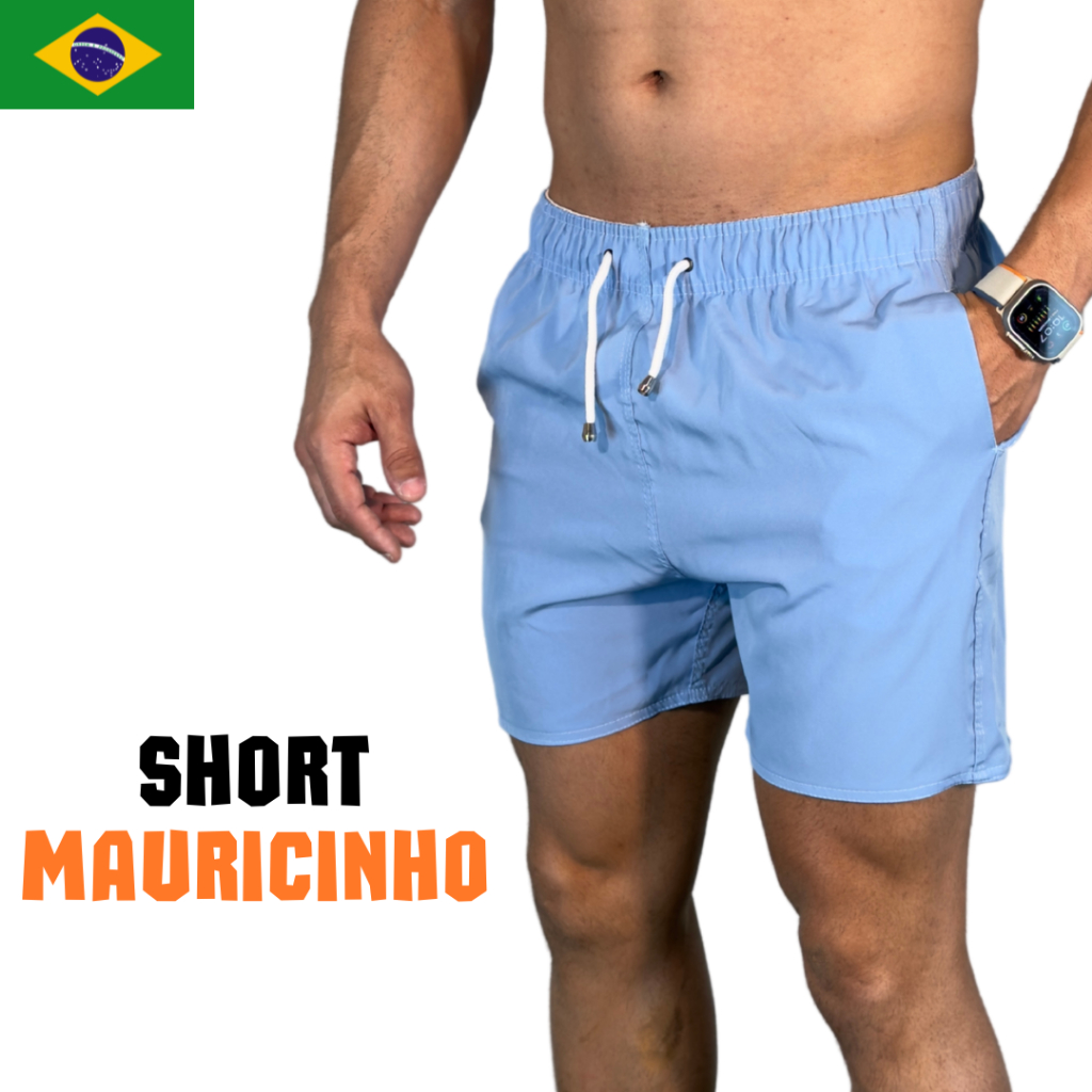 Bermuda Estilo Mauricinho Masculino Tecido Premium em Oferta na Shopee