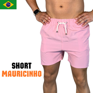 Short Mauricinho Academia Slim Estilo Tactel Presente Masculino Tecido Premium em Oferta na Shopee