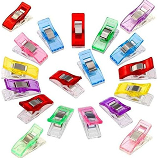 Clips Prendedor Coloridos Pequeno 100UN - Patchwork, costura criativa, quilting, artesanato e etc em Oferta na Shopee
