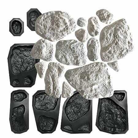 Kit de Formas Pedra Moledo 10 Cavidades