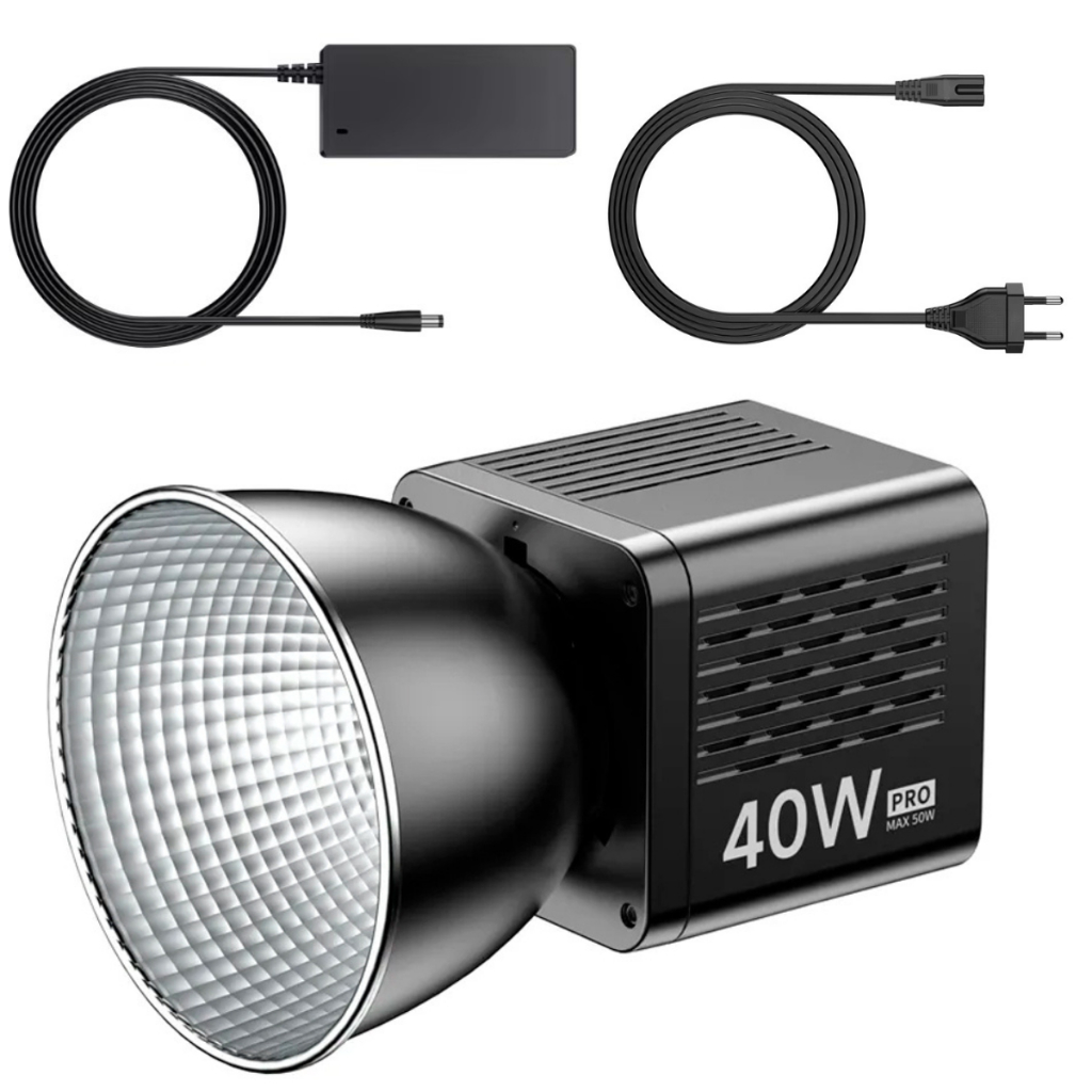 Iluminador Iluminação Contínua Led Ulanzi L023 40w Pro Foto e Video Com Fonte e Bateria Nfe