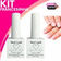 Esmalte em Gel Real Love Kit Francesinha Renda e Branco Longa Duração e Brilho Intenso