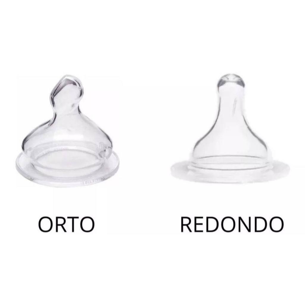 Bico De Mamadeira Largo Big Super Redondo e Ortodôntico em Oferta na Shopee