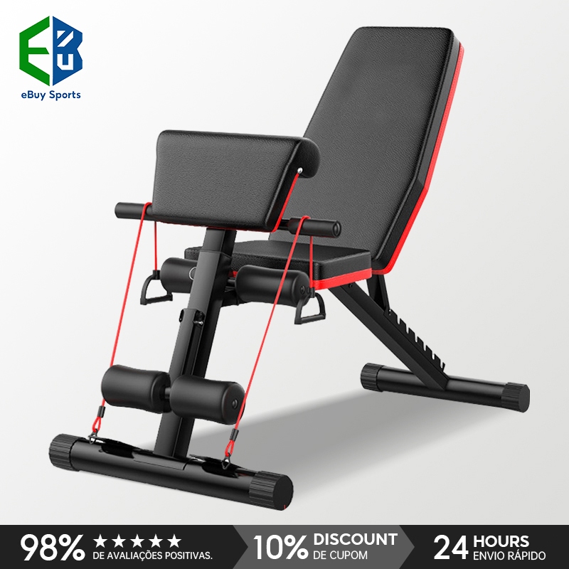 Banco Banqueta De Musculação E Academia Regulável 7 Estágio em Oferta na Shopee