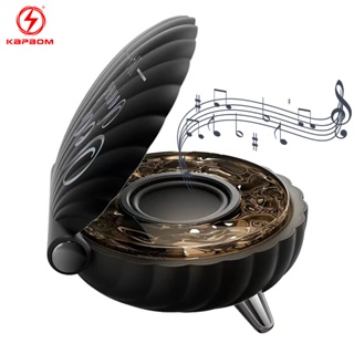 Caixa de Som Bluetooth portátil na forma de concha colorida, que emite luz, pode ser usada como presente. em Oferta na Shopee