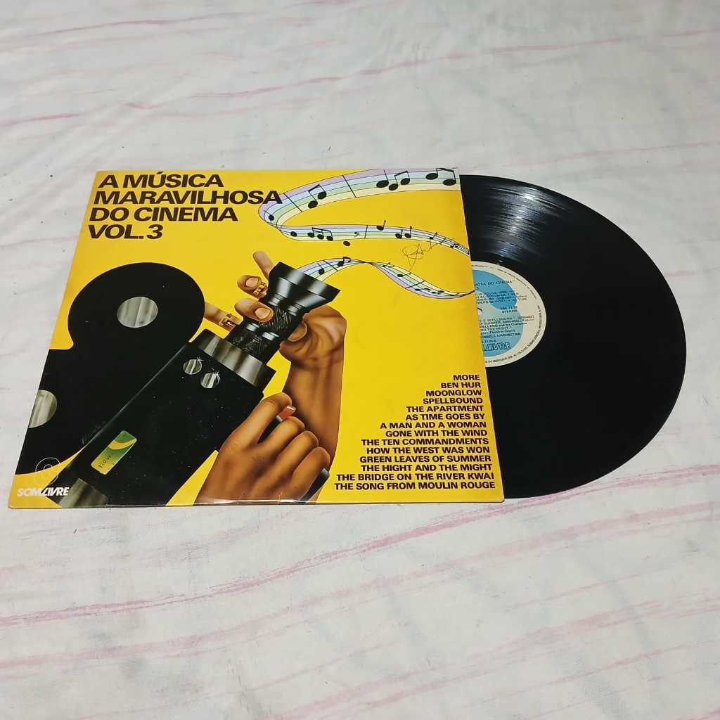 Lp Vinil Disco A Música Maravilhosa Do Cinema Vol.3 - 1980