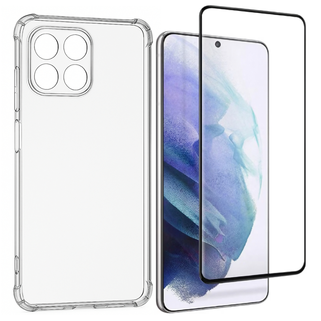 Para Moto G56 - Capa Capinha Anti Impacto Shock + Pelicula de Vidro 3d