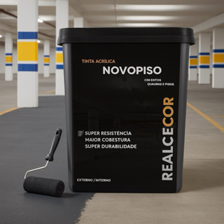 Tinta Piso Realcecor 18L Acabamento Premium e Perfeito com Máximo Rendimento Anti Mofo sem cheiro em Oferta na Shopee