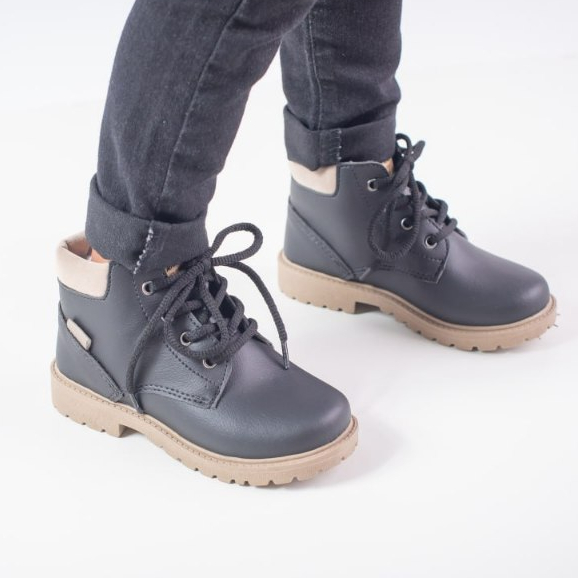 Bota Botinha Infantil Menino Coturno Sola Tratorada Super Confortável Macia Estilosa Cowboy