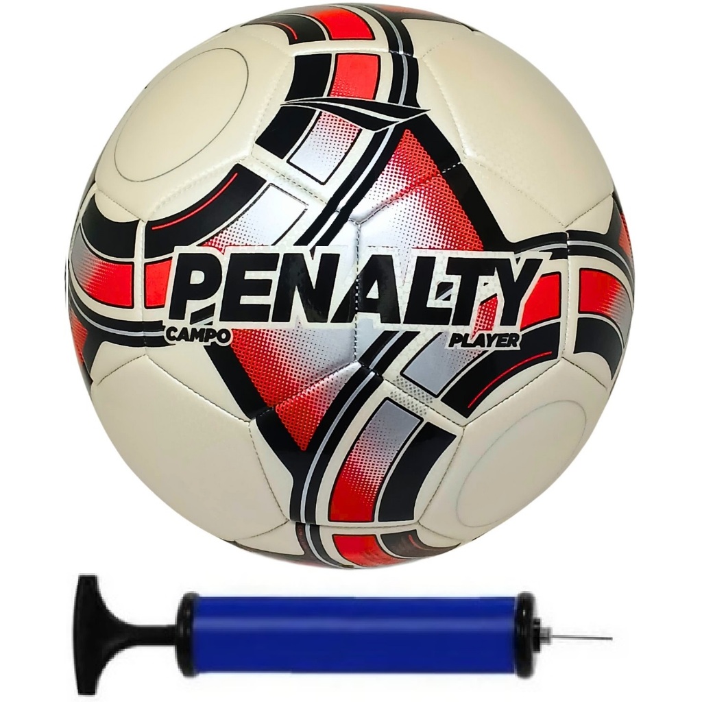 Bola Campo Penalty Player + Bomba de Ar em Oferta na Shopee