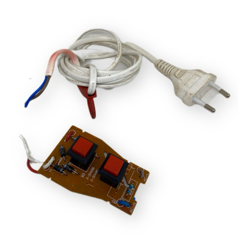 Cabo de Energia/ Placa Controle 127V Mixer Cadence MIX291 Original