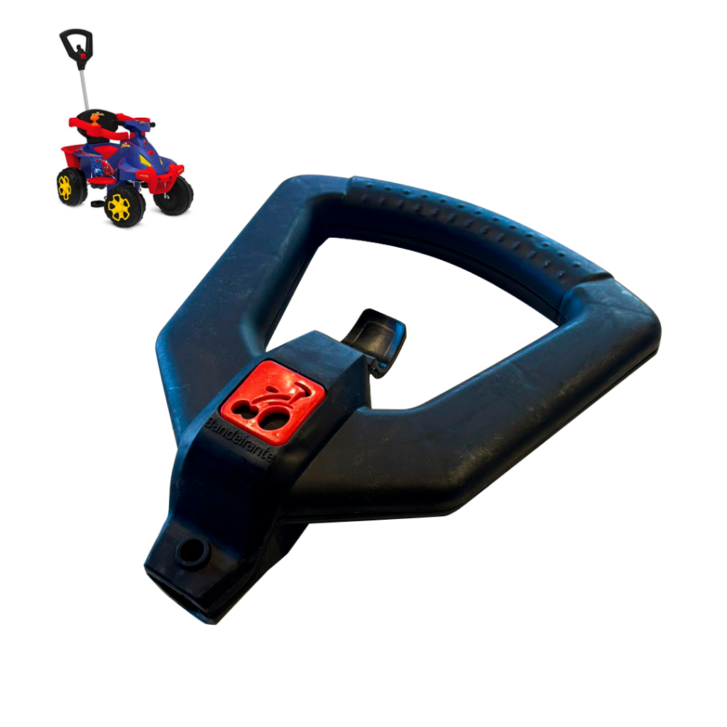 Alça Pegador 7/8 22,2 Carrinho Quadriciclo SmartQuad VeloBaby Brinquedos Bandeirante HNR Smart Quad