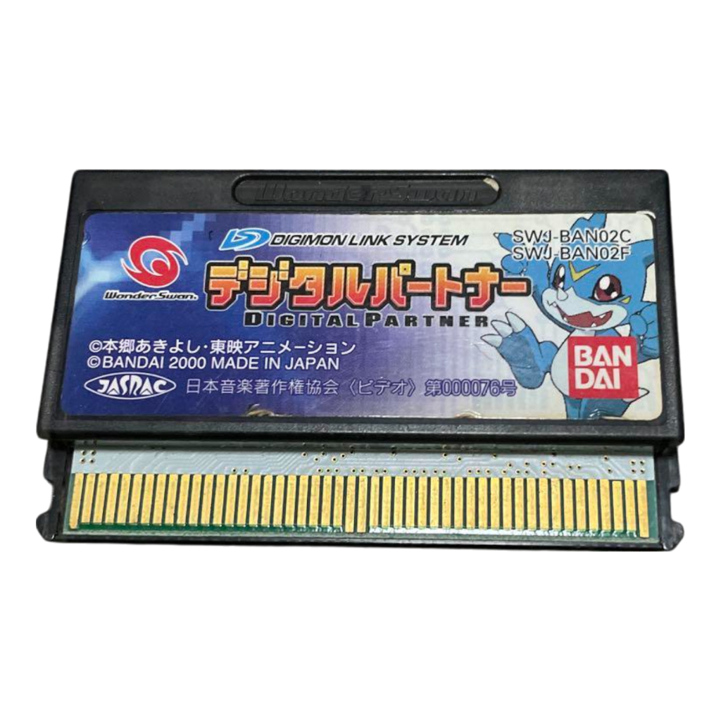 [Usado] Parceiro Digital Digimon Wonder Swan Bandai Versão Japonesa