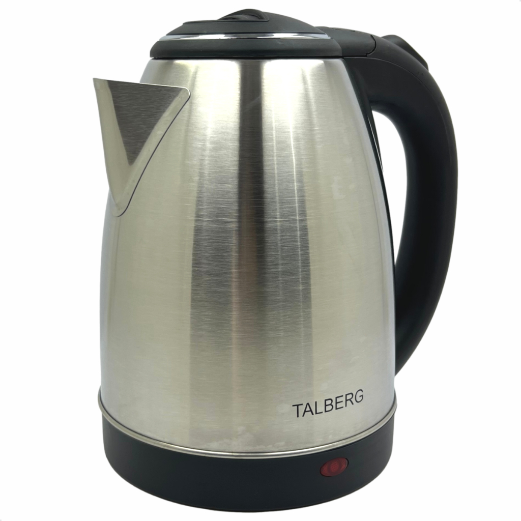 Chaleira Elétrica Garrafa Living Aço Inox 1,8 Litros 1000w Potência Desliga Automatico 127V (110V)