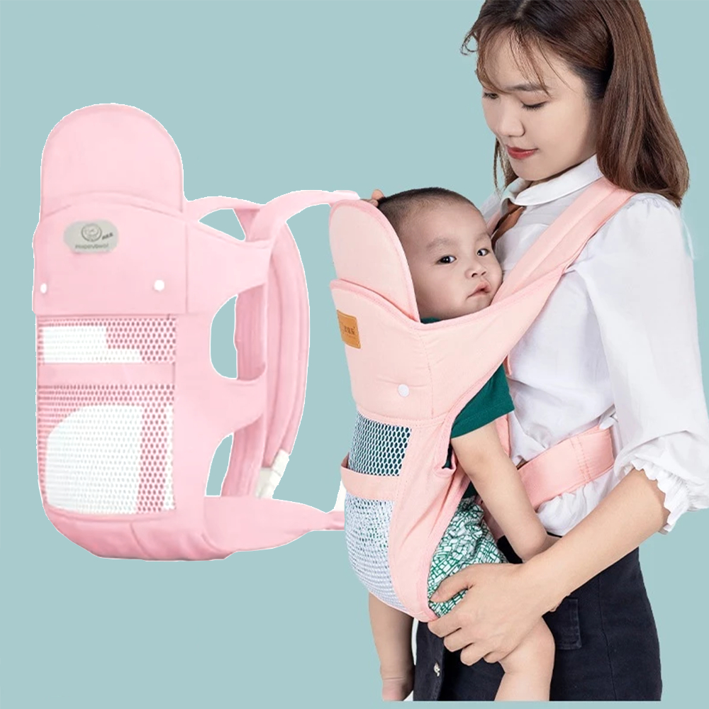 Canguru Rosa Para Bebês Suporte Infantil Ergonômico para Passear com Seu Bebê Banco De Cintura- ROSA em Oferta na Shopee