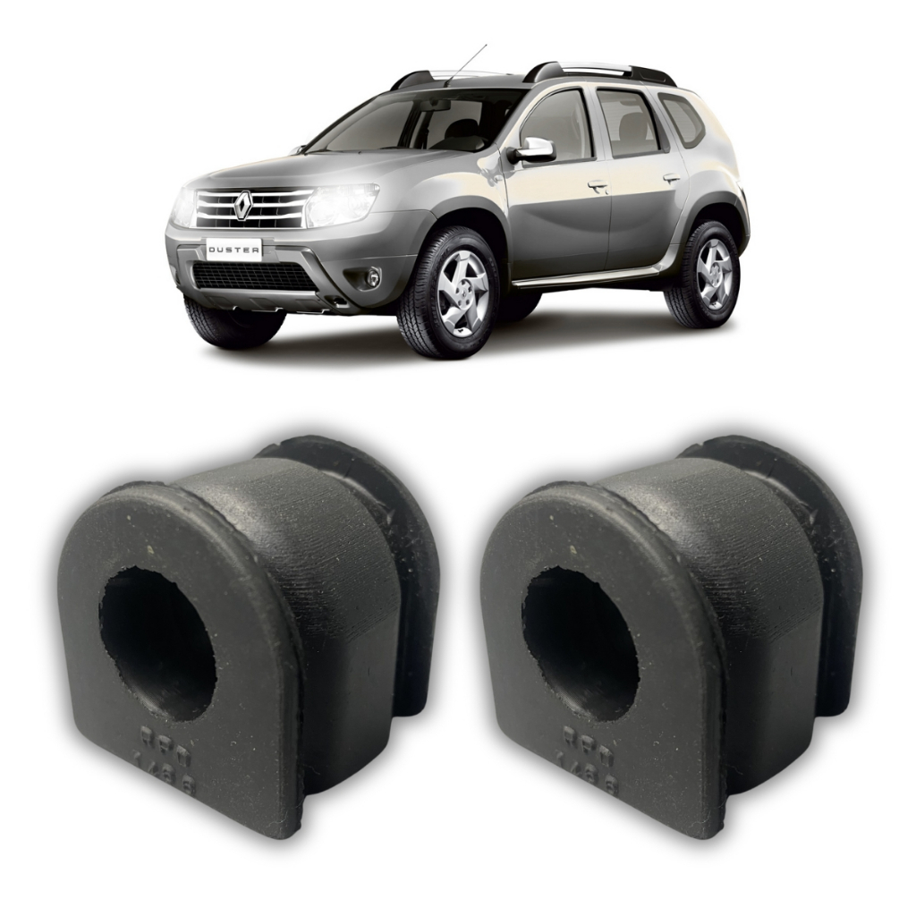 Par Bucha Barra Estabilizadora Dianteira Renault Duster 2010/...