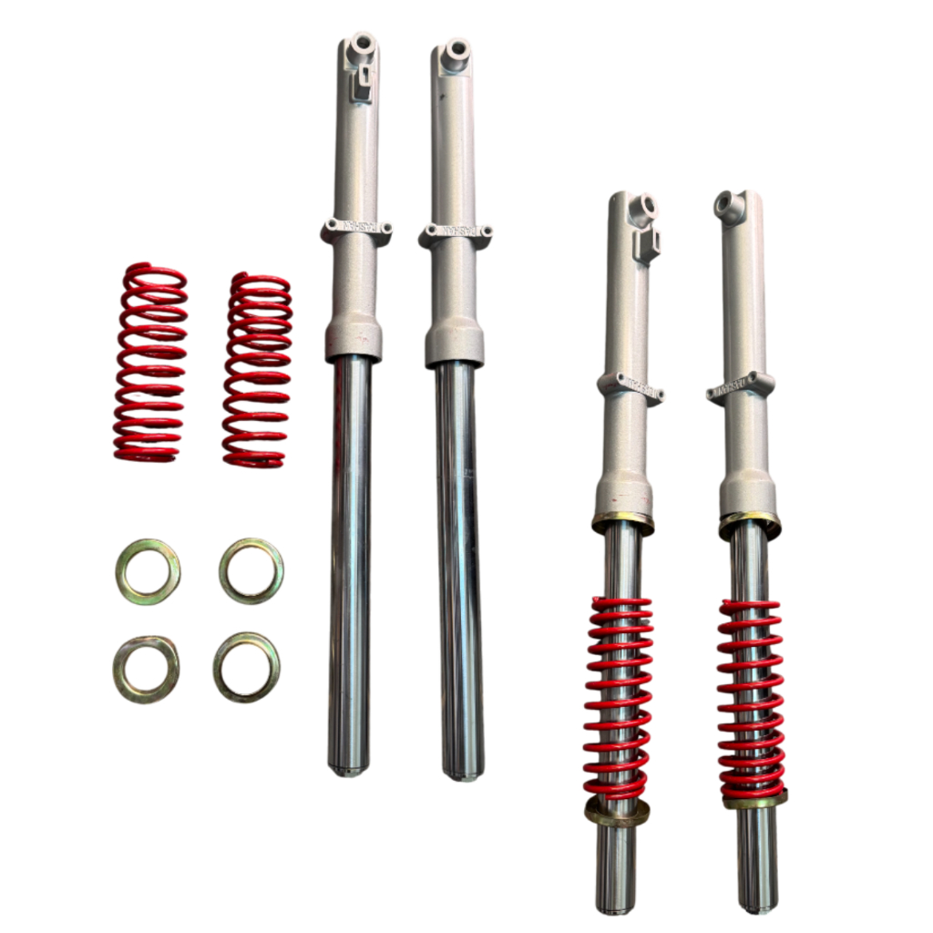 Par de Amortecedor PABSW Bengala 43 mm Para Triciclo Moto Shineray 200 cc Wuyang em Oferta na Shopee