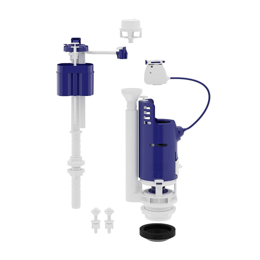 Kit Completo Caixa Acoplada Astra Botão Acionamento Superior Duplo em Oferta na Shopee