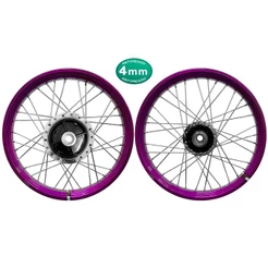 Par Aro Roda Jante Alumínio Viper Lilás Vpr Titan Fan 150 4mm
