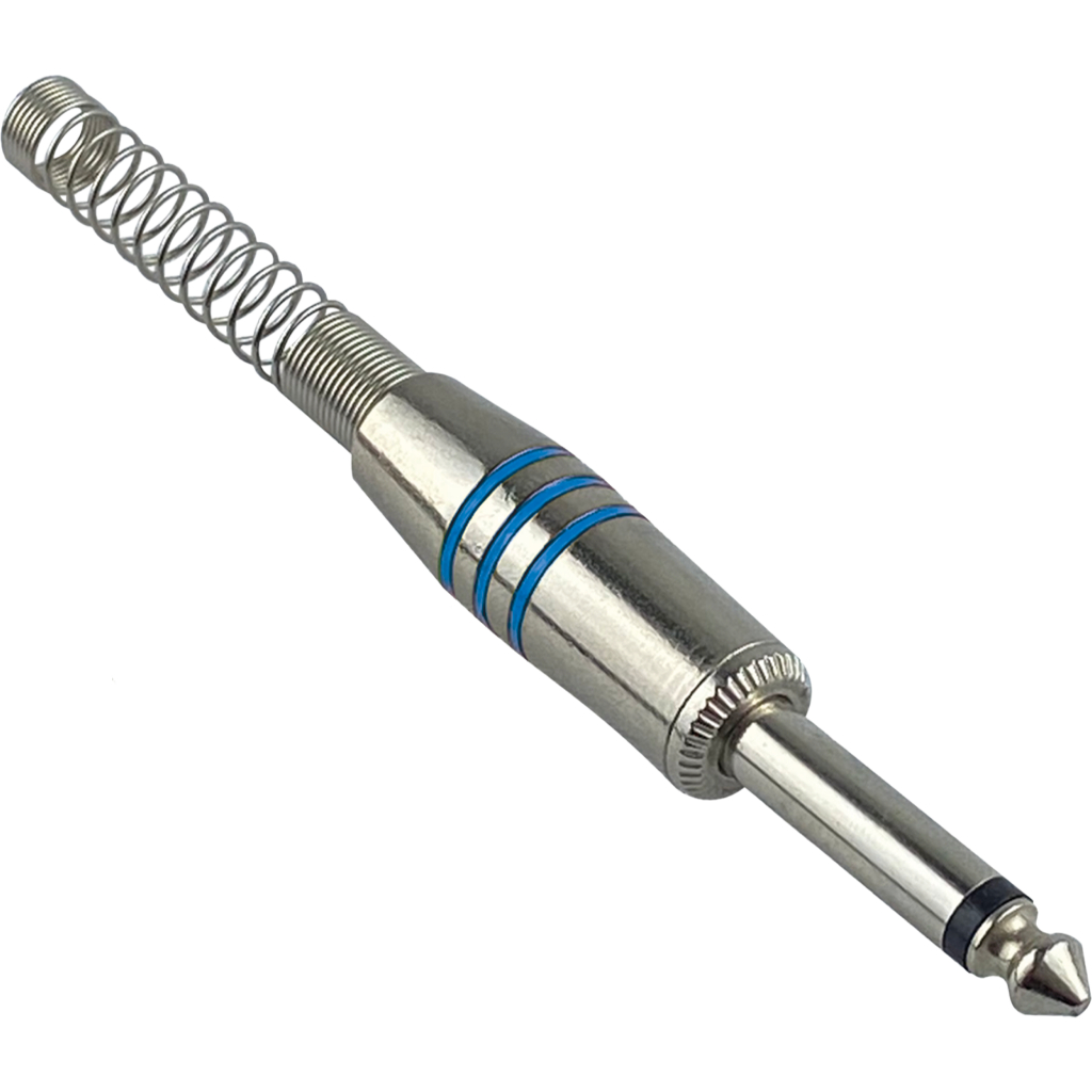 Kit 10 Conector Macho Plug P10 Mono Mola Metal em Oferta na Shopee