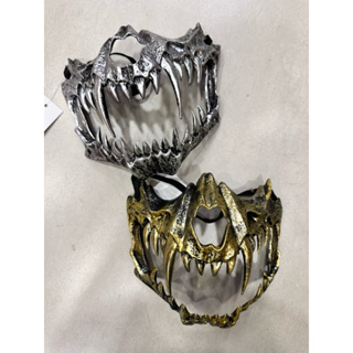 Máscara Boca Osso Animal - Halloween - Festa - Boca de Lobo em Oferta na Shopee