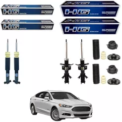 KIT 4 AMORTECEDOR FUSION 2013 A 2019 NAKATA + KIT