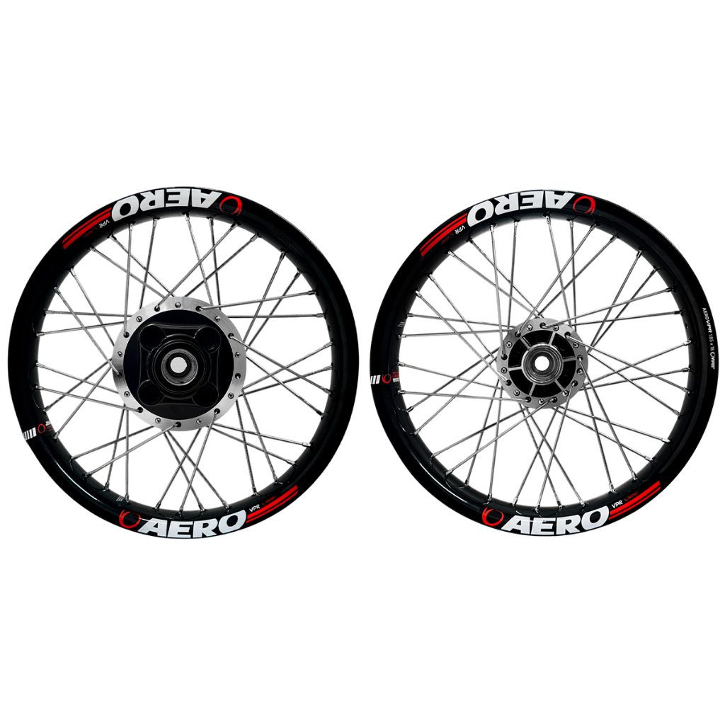 Par Roda Alumínio Viper Aero Preto Titan 125 00/04 Fan 125 05/08 Diamantado Disco Tambor Raios
