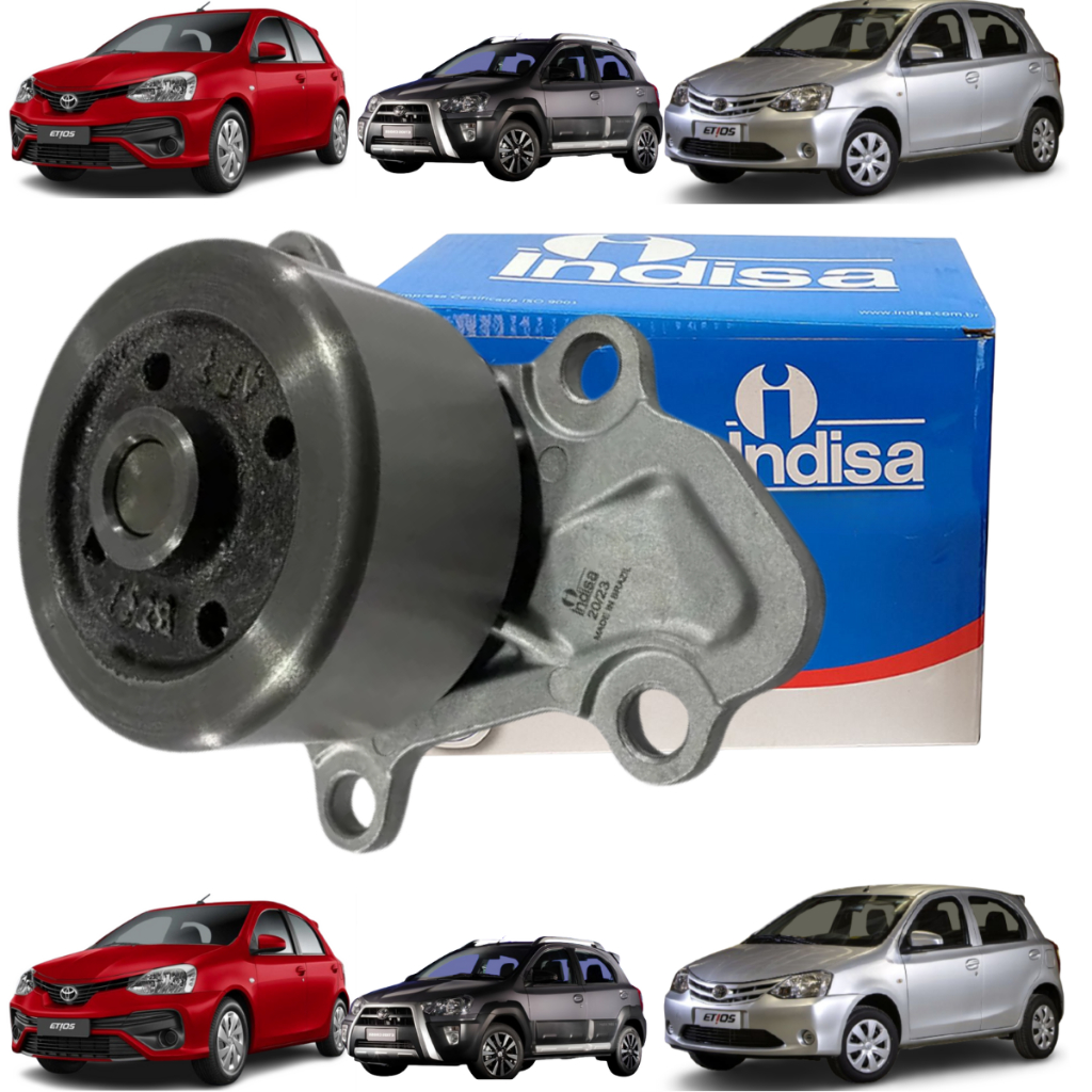 Bomba D´Água Para Veículos Toyota Etios 1.3/1.5 Etios Sedan 1.5 Etios Cross 1.5 2012 2013 2014 2015 2016 em Oferta na Shopee