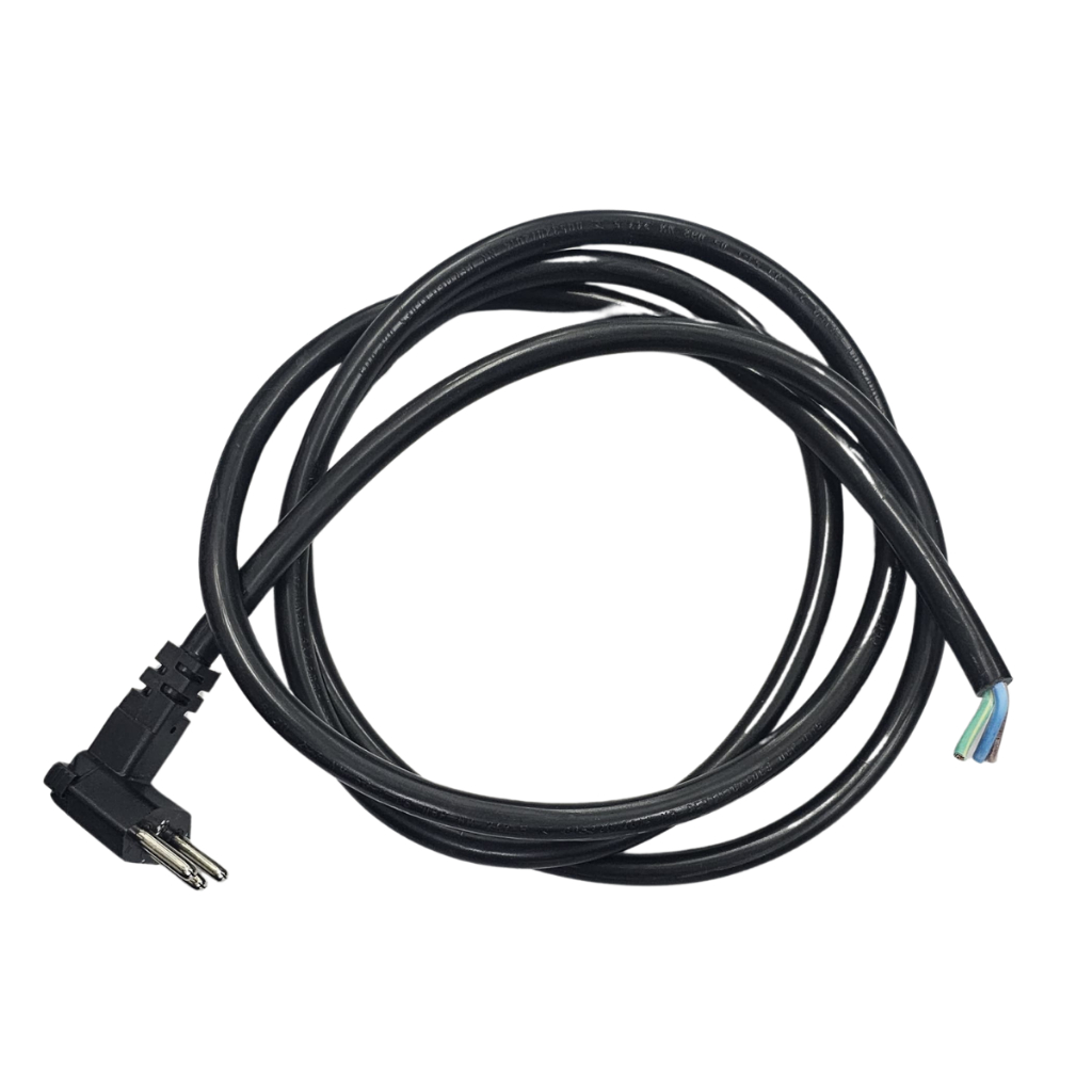 Cabo Pp 3 Vias X 2,5 M 20a Plug 90o A13-20a Novo Com Inmetro
