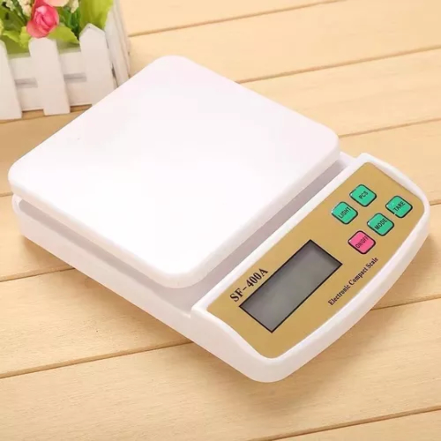 Balança de Cozinha Digital De Precisão à Pilha - Pesa de 1 g à 10 kg Pesar Alimentos