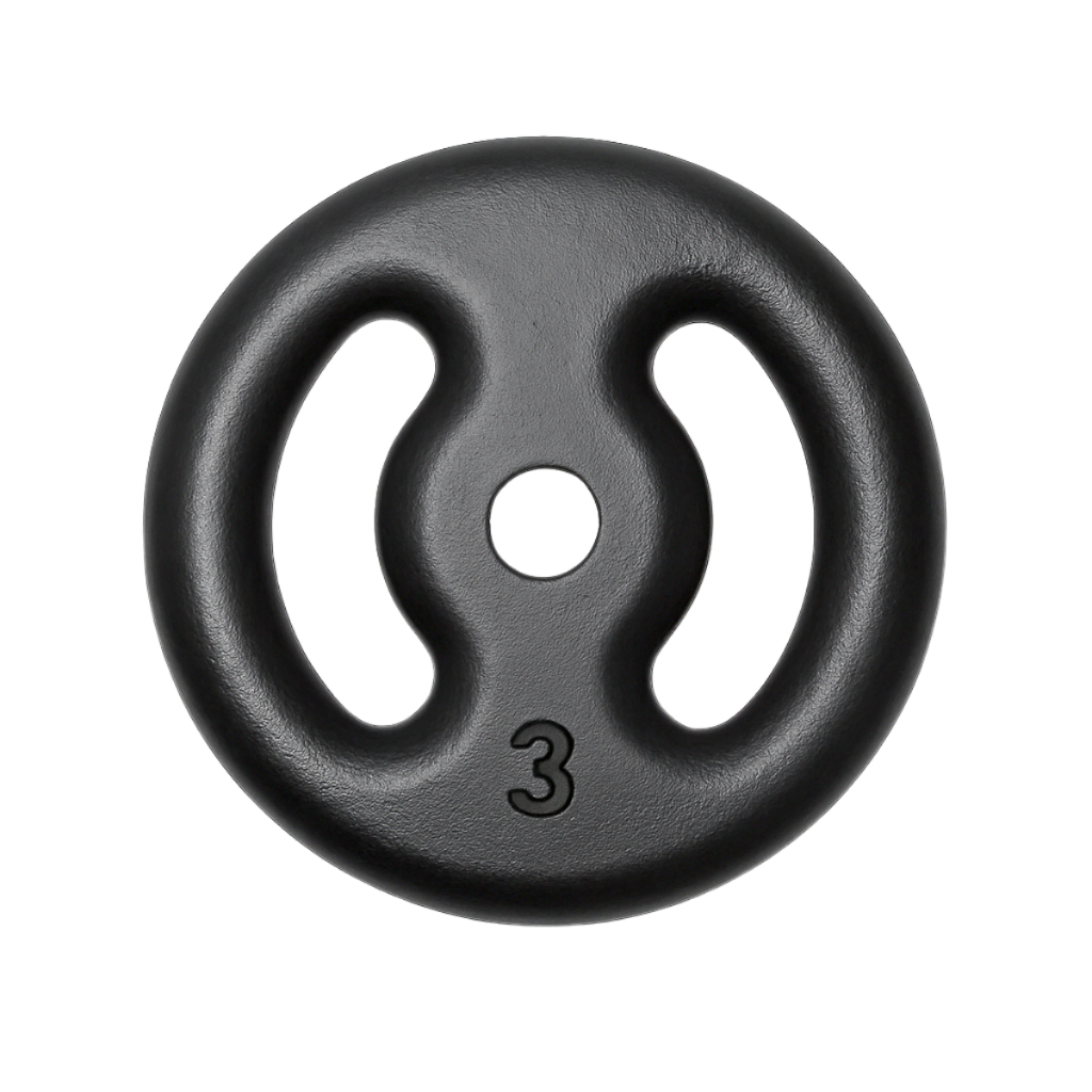 Anilha 3kg Profissional Ferro Musculação Pintada em Oferta na Shopee