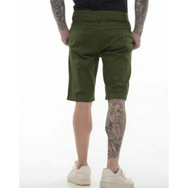 bermuda verde musgo Tam 40 bermuda masculina