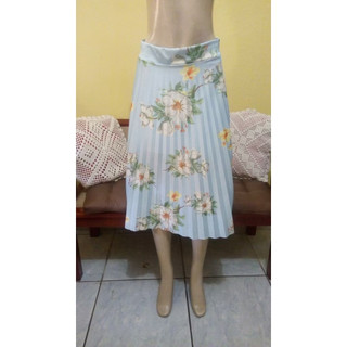 SAIA LONGA Midi Lisa /poliéster -moda evangélica- Saia Lisa-promoção-frete grátis-melhor preço Animal Print Onça estampa