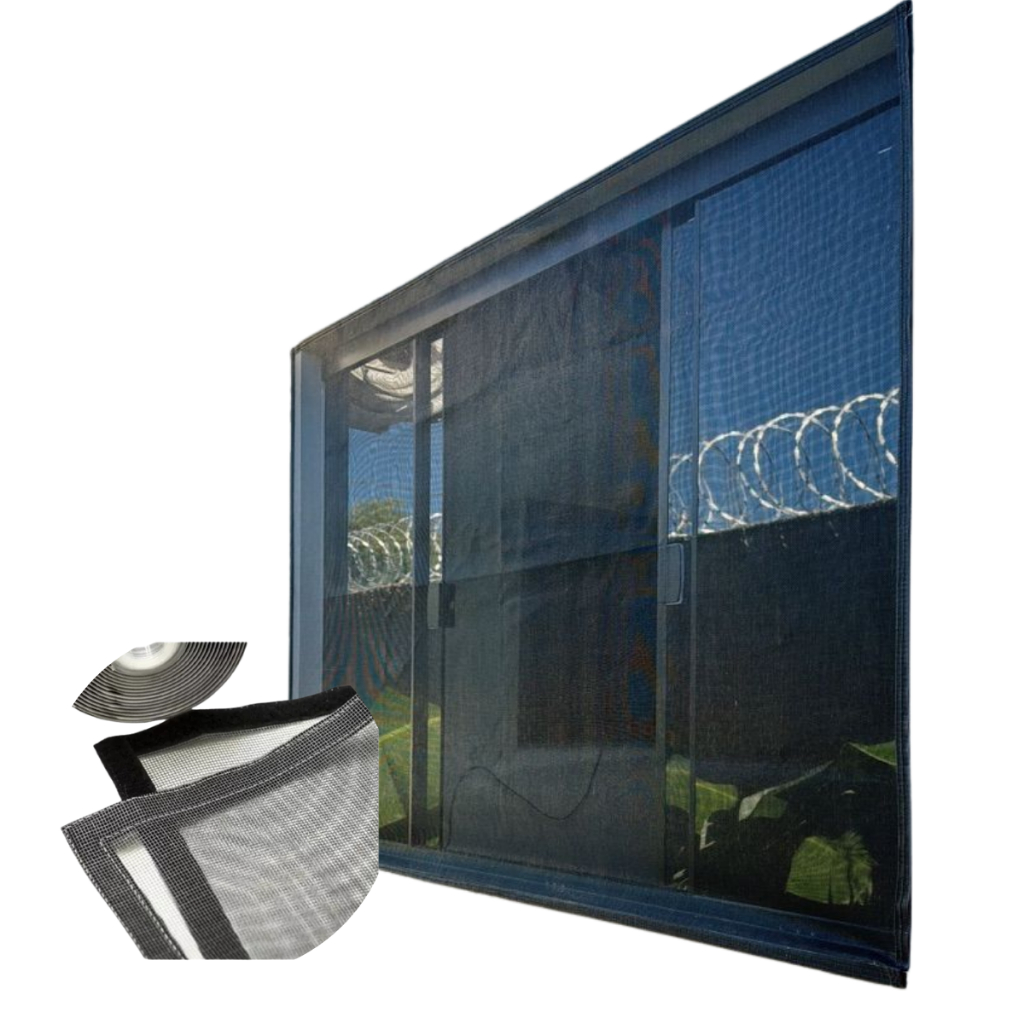 Tela Mosquiteiro Fibra Vidro C/velcro - CINZA em Oferta na Shopee