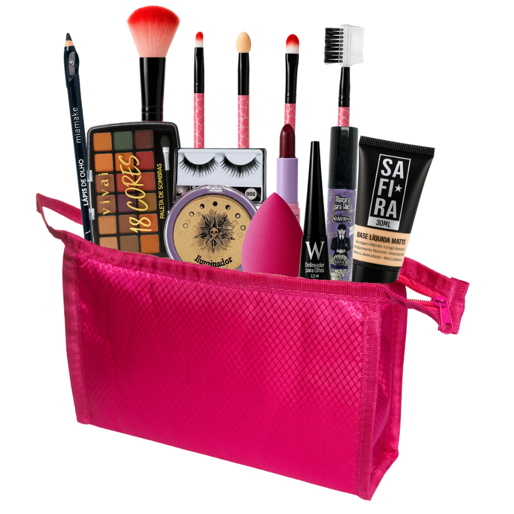 Kit De Maquiagem Para Mulher/adolescente Presente Lindo Top em Oferta na Shopee