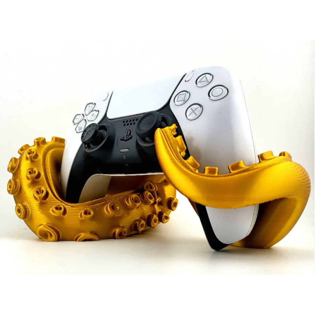 Suporte de Controle Gamer – PS5 | PS4 | Switch Pro – Decoração Setup 3D