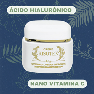 Creme Risotex Original 40g - Hidratante Anti Rugas Antissinais Clareador em Oferta na Shopee