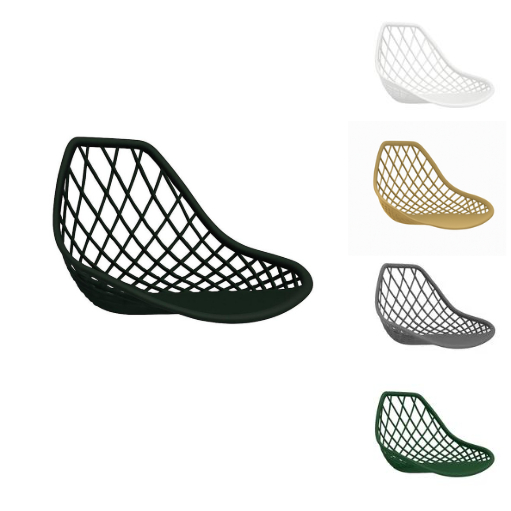 Assento Kaila Para Cadeira Charles Eiffel - Cores Diversas em Oferta na Shopee