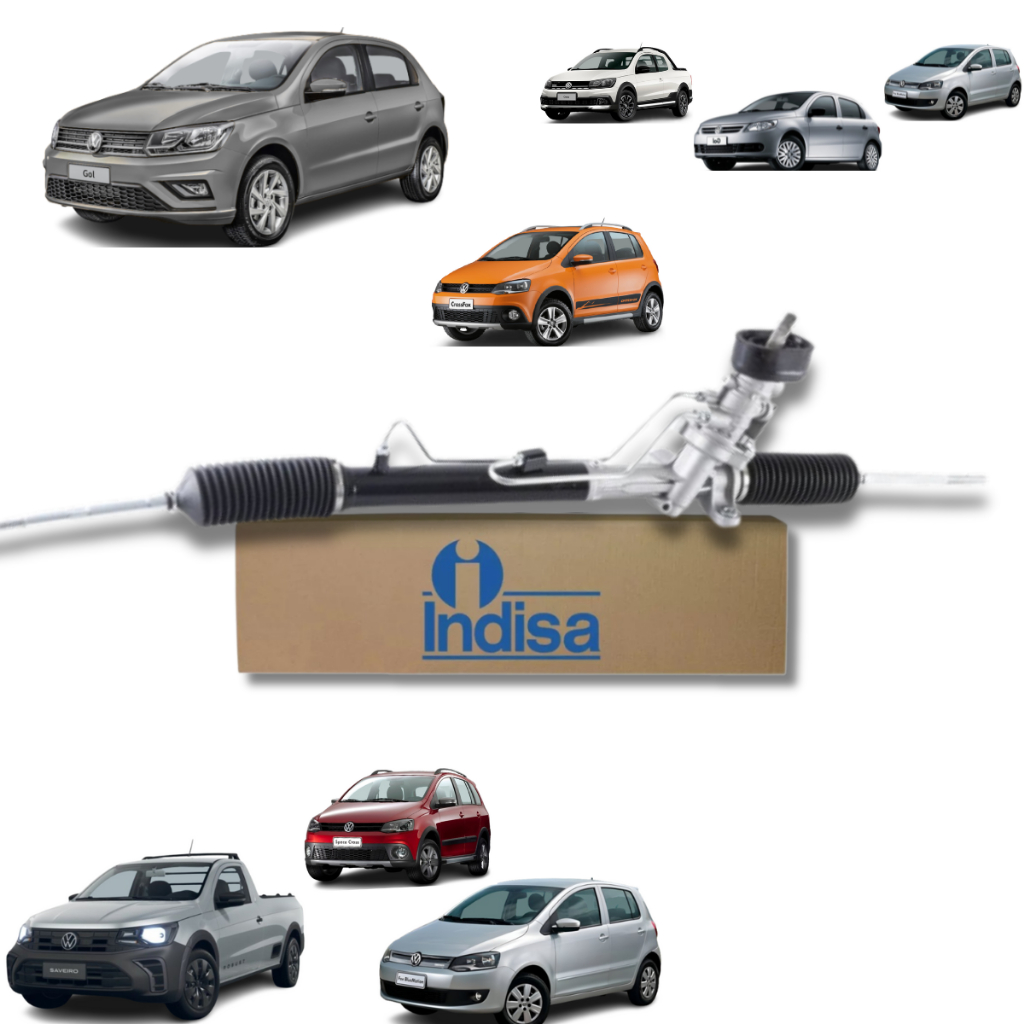 Caixa de Direção Hidráulica Para Veículos Volkswagen: Crossfox Fox Gol G5/G6/G7/G8 Saveiro Sapcefox e Voyage em Oferta na Shopee