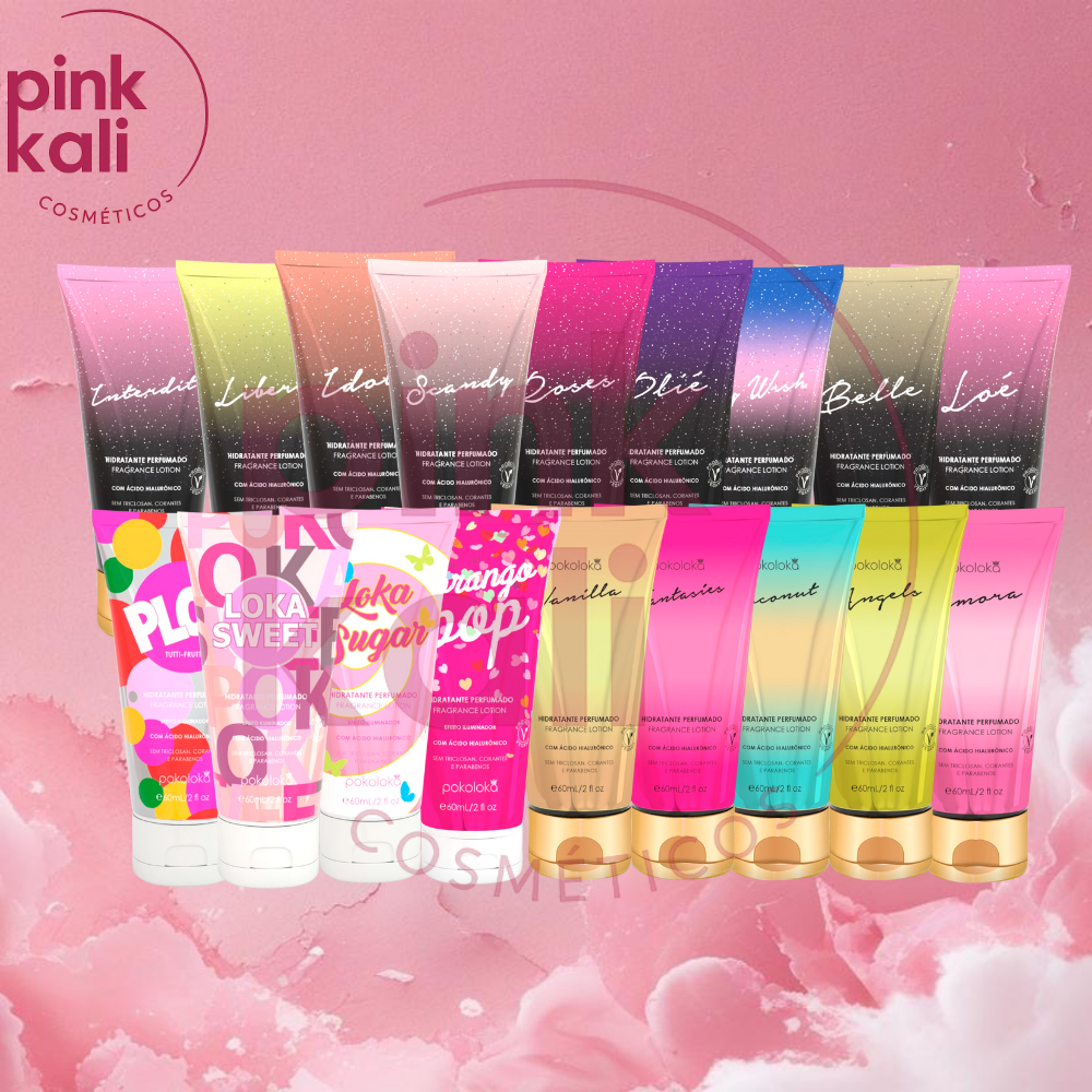 Escolha o seu: Hidratante Corporal 60ml - POKOLOKA em Oferta na Shopee