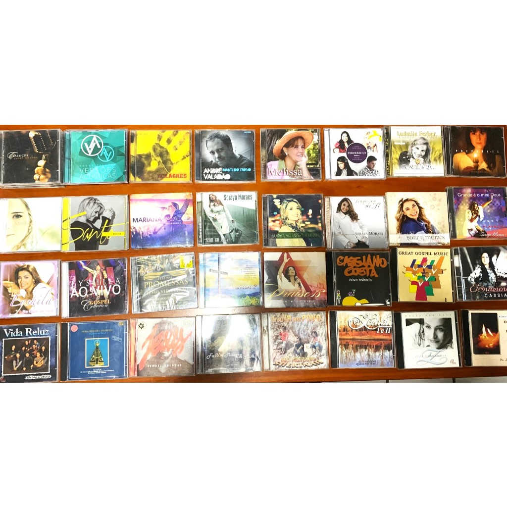 CD GOSPEL (VÁRIOS) - ANDRÉ VALADÃO, EYSHILA, MELISSA, SORAYA, LUDMILA, CASSIANE, MARIANA