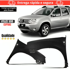 Paralama Dianteiro Duster 2011 2012 2013 2014 2015 2016 2017 2018 2019 2020 Novo Esquerdo Para Lama Curvao Lameiros