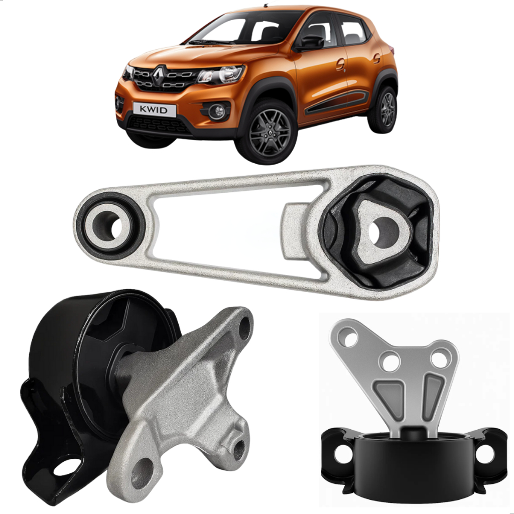 Kit Coxim Motor Câmbio Calço Traseiro Kwid 2017 A 2022