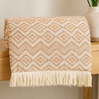 Manta Tambaba Para Sofá 2,40X1,80 Tipo Capa Protetora De Algodão em Oferta na Shopee