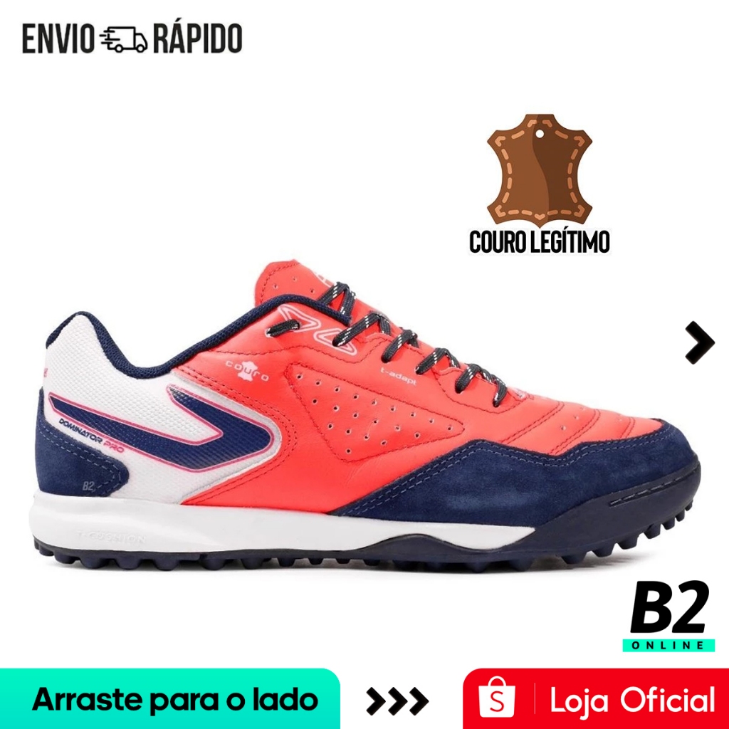 Chuteira Society Topper Dominator Pro V Masculina Original com Nota Fiscal e Garantia - Sports & Outdoors